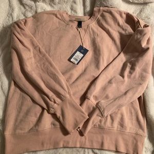 Balloon sleeve crew (NWT🤩)